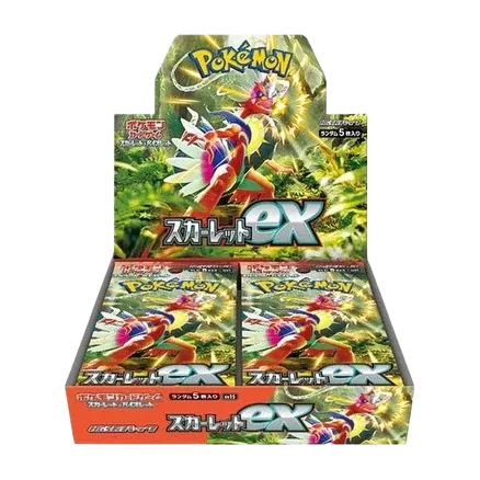 Scarlet ex Box Japanese Pokémon booster box, factory sealed