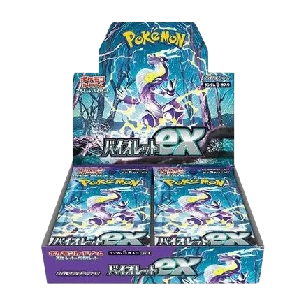 Violet ex Box Japanese Pokémon booster box, factory sealed