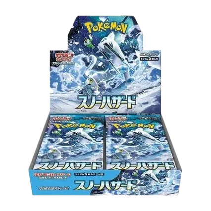 Snow Hazard Japanese Pokémon booster box, factory sealed