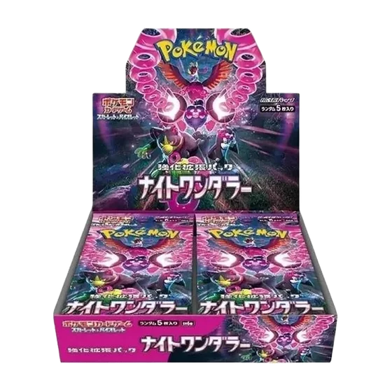 Night Wanderer Japanese Pokémon booster box, factory sealed