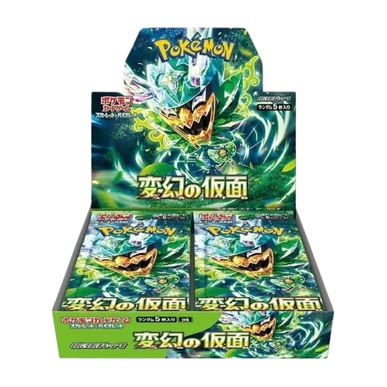 Mask of Change Japanese Pokémon booster box, factory sealed