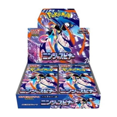 Ninja Spinner Japanese Pokémon booster box, factory sealed
