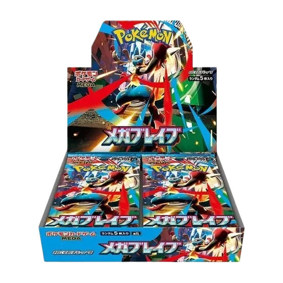 Mega Brave Japanese Pokémon booster box
