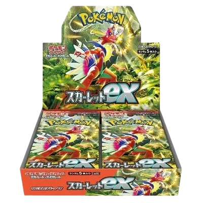 Scarlet ex Box · 5-Pack Bundle sealed booster box