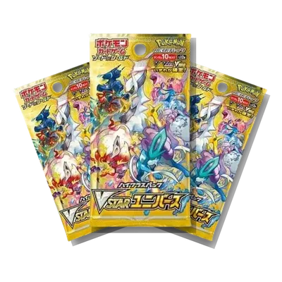 VSTAR Universe · 3-Pack Bundle, Japanese Pokémon pack bundle
