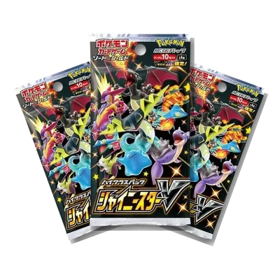 Shiny Star V · 3-Pack Bundle, Japanese Pokémon pack bundle