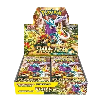 Wild Force Japanese Pokémon booster box, factory sealed