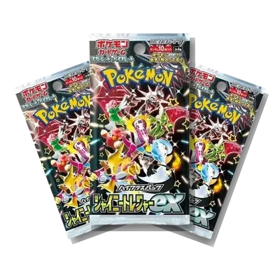 Shiny Treasure ex · 3-Pack Bundle, Japanese Pokémon pack bundle