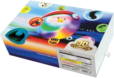 30th Celebration Futuristic Box, Japanese Pokémon collector box