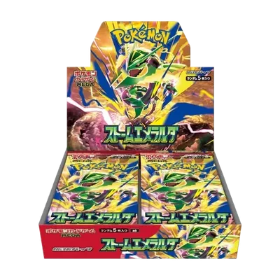 Storm Emeralda, Japanese Pokémon booster box